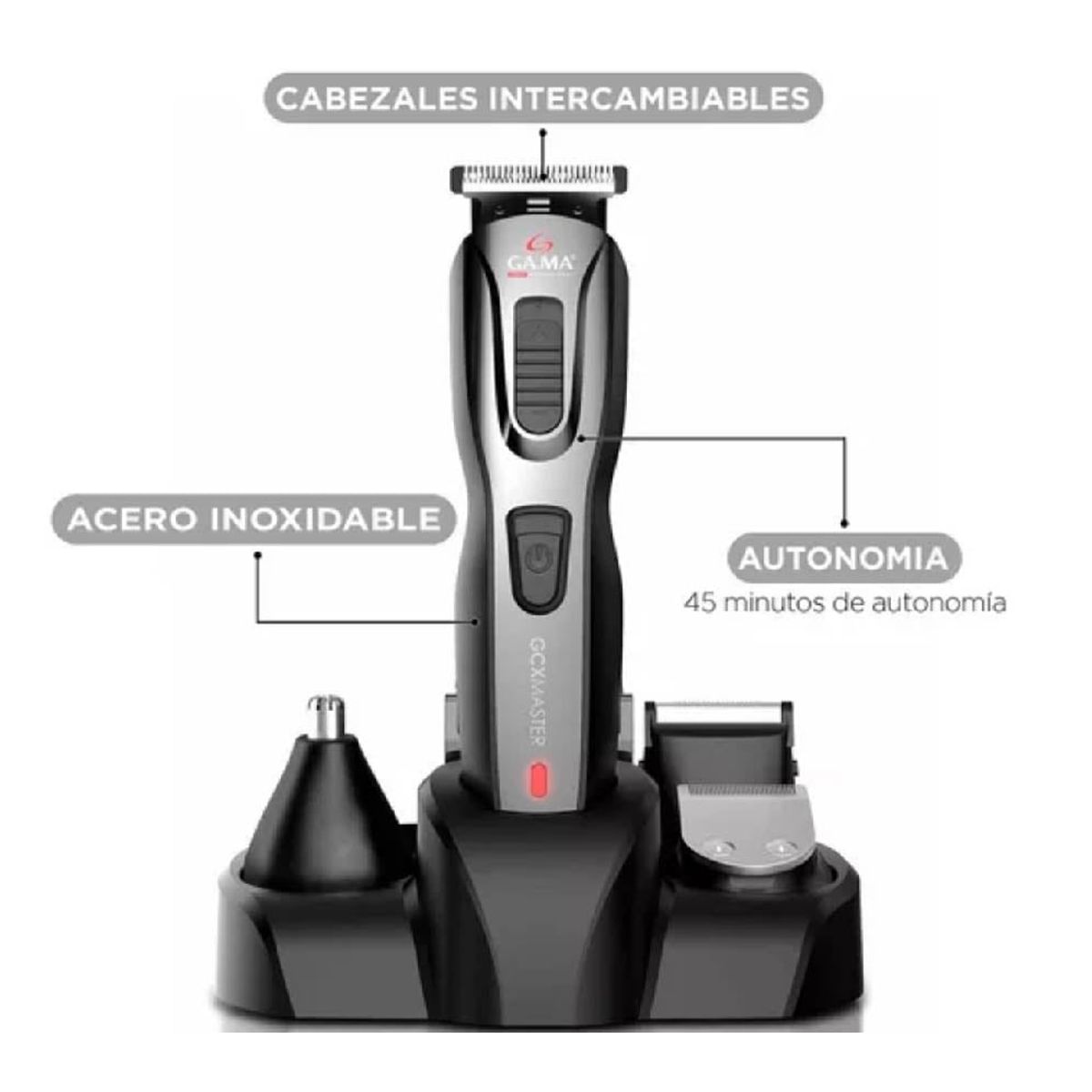 GAMA - Cortadora de Cabello GCX RANGE Gama PACK
