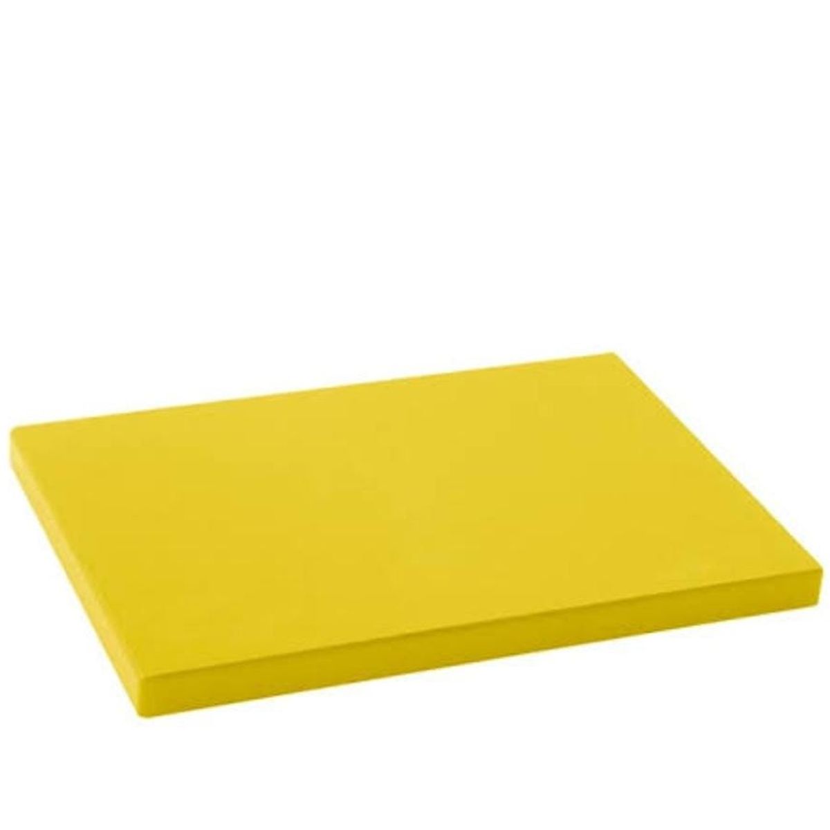 GENERICO - tabla de picar color amarillo de 3 cm de ancho