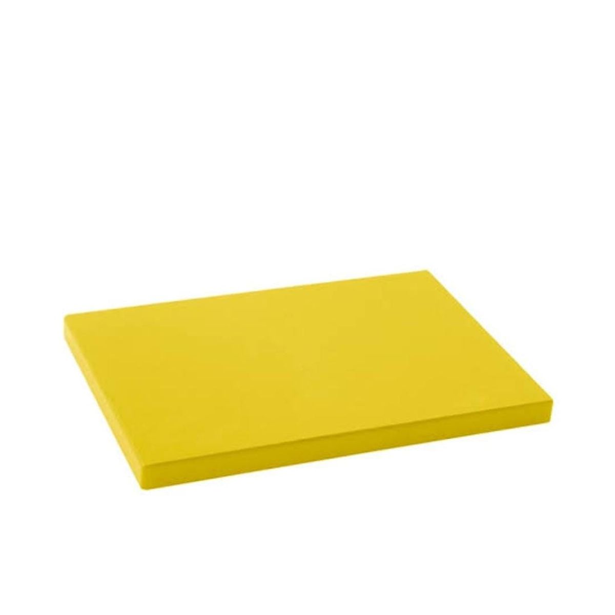 GENERICO - tabla de picar color amarillo de 3 cm de ancho