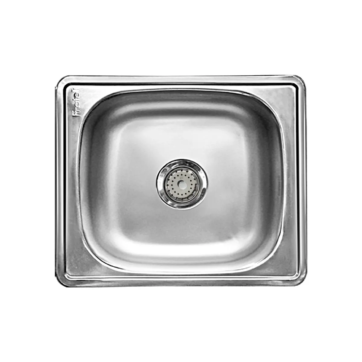 FRATELLI - Lavadero para Cocina en Acero Inoxidable Mod Cuadrado 47x39x16cm