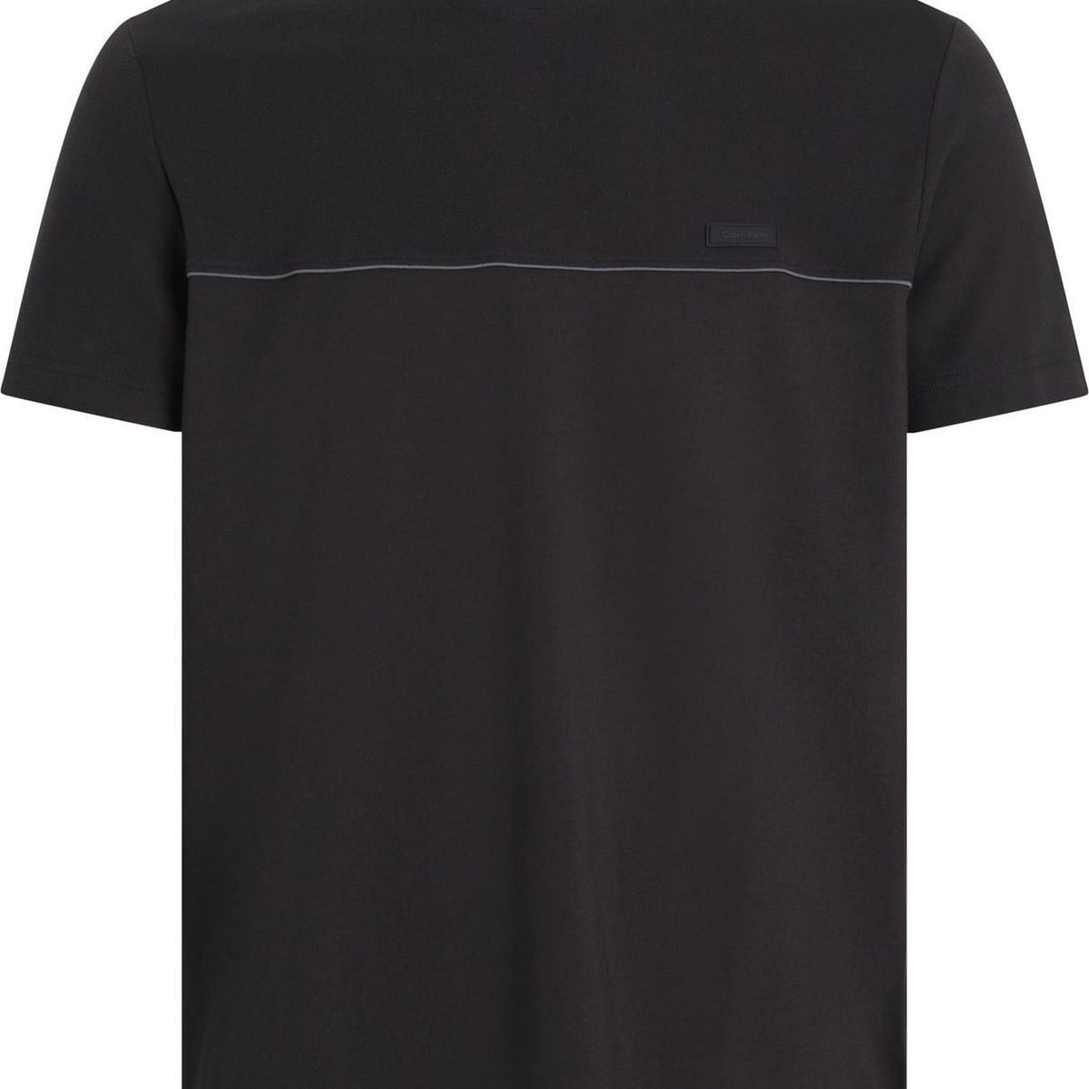 CALVIN KLEIN - CAMISETA TEXTURE MIX PIPING T-SHIRT CK