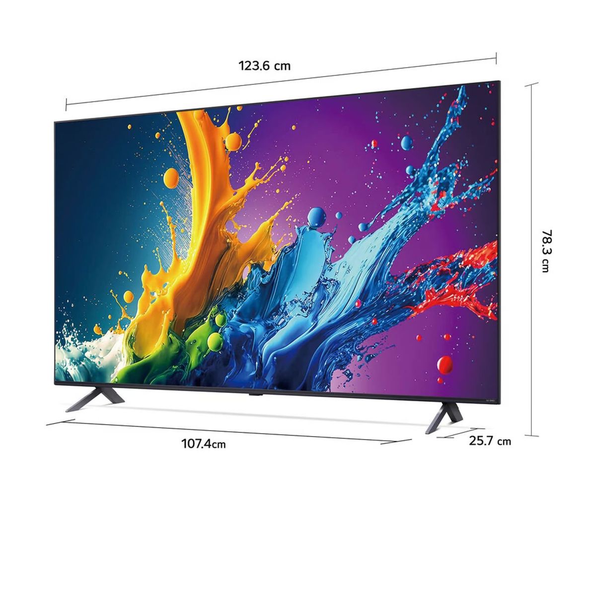LG - Televisor LG Qned 4K 55 Smart TV con Thinq AI 55QNED80TSA