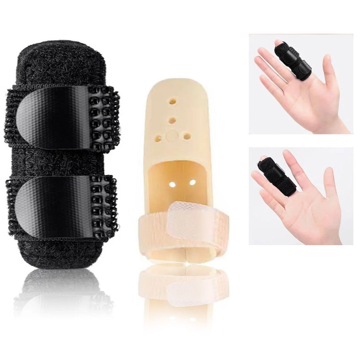 GENERICO - Ferula Para Dedo - Corrector De Rotura De Dedo 2 Und