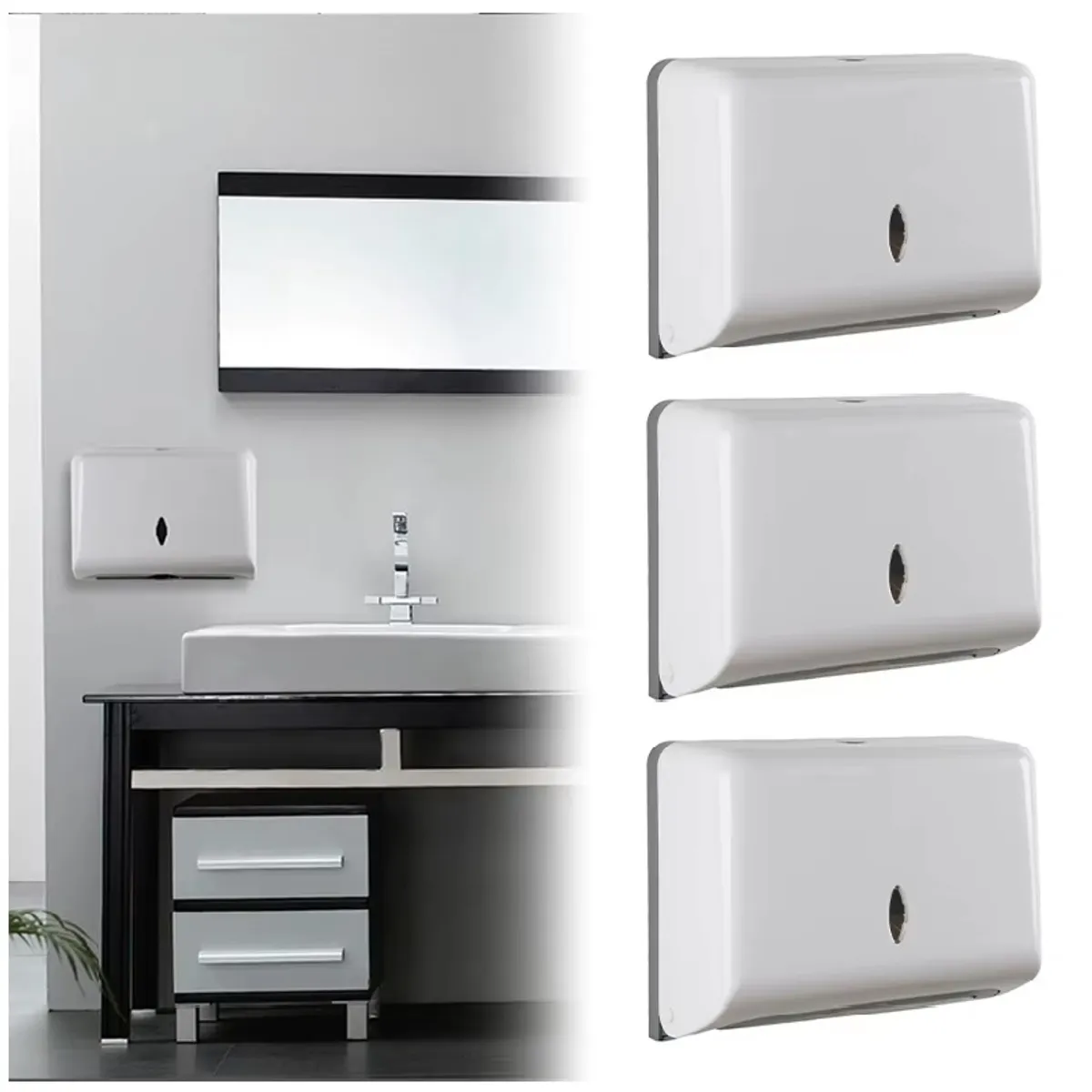 GENERICO - Dispensador de Papel Toalla Para Manos