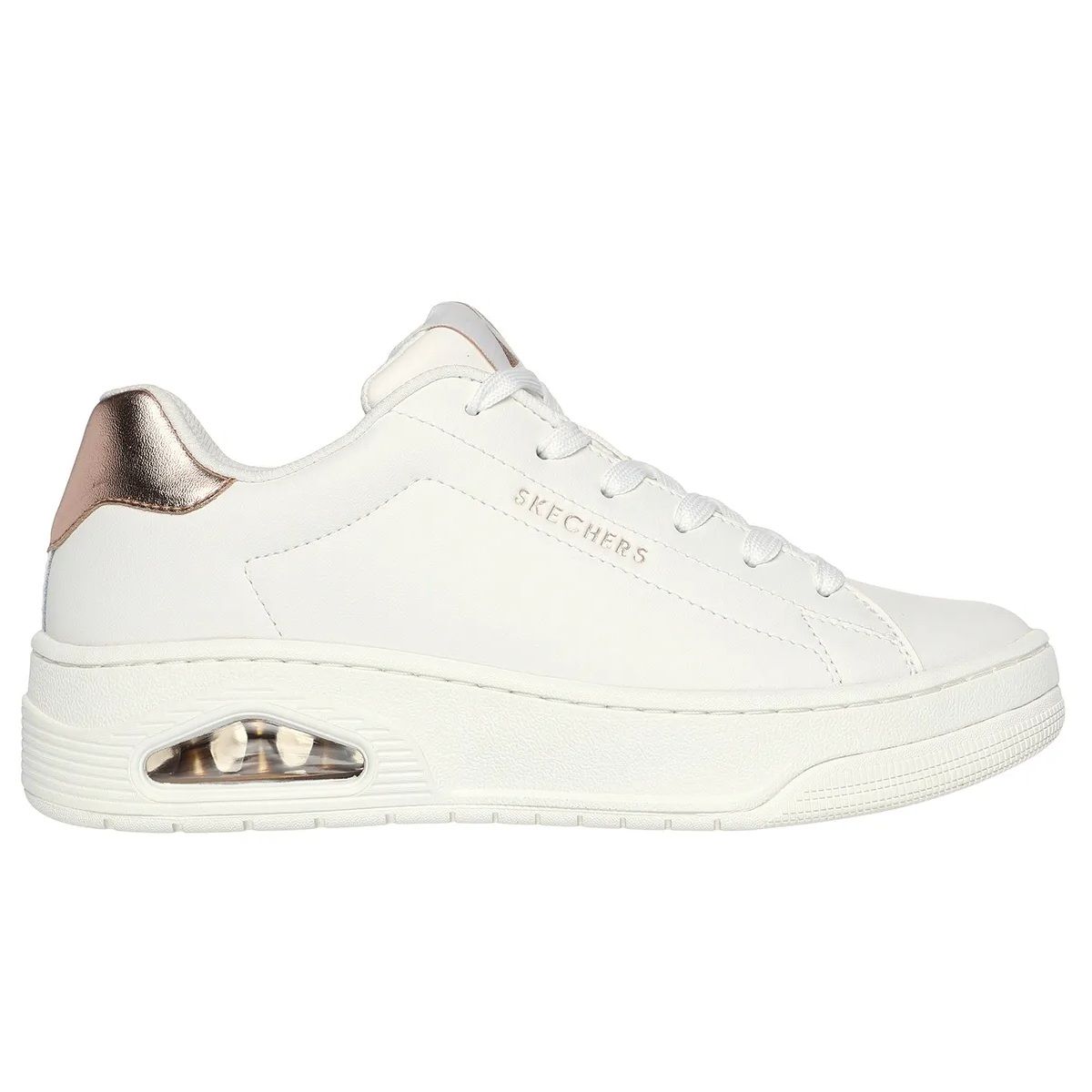 SKECHERS - Zapatilla Skechers Uno Wedge 177520-WHT para Mujer