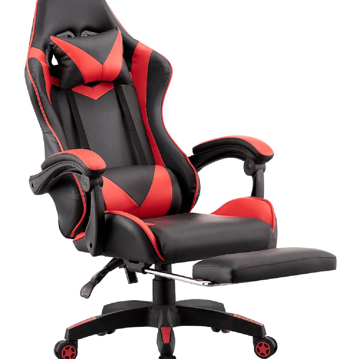 MUEBLES CRISOSTOMO - Silla Gamer Ergonómica Reclinable Rojo MC409