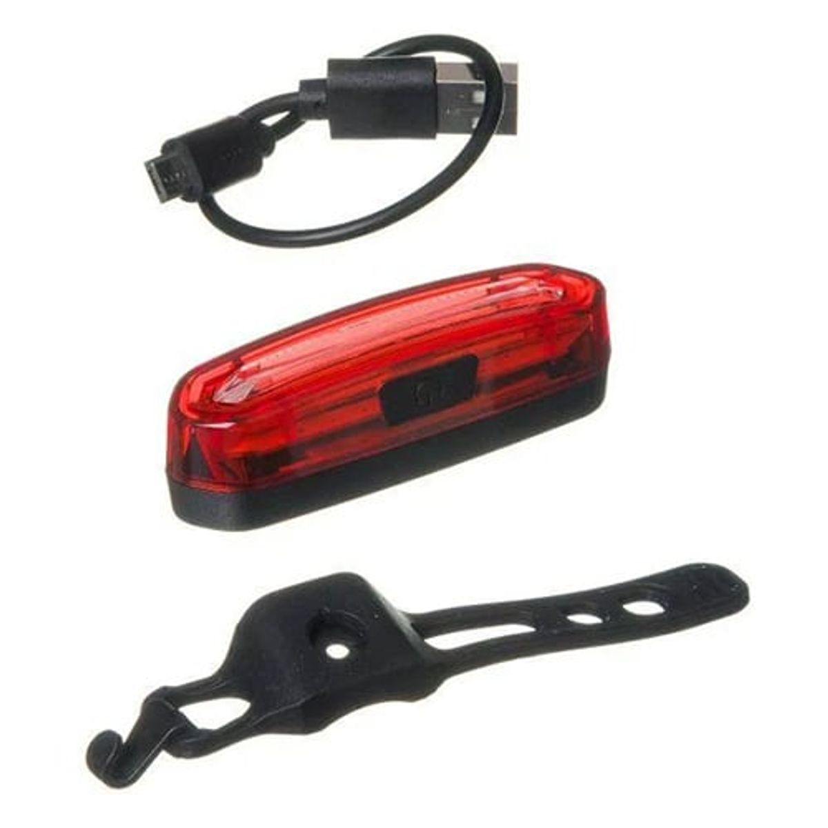 GENERICO - LUZ LED TRASERA RECARGABLE BICICLETA