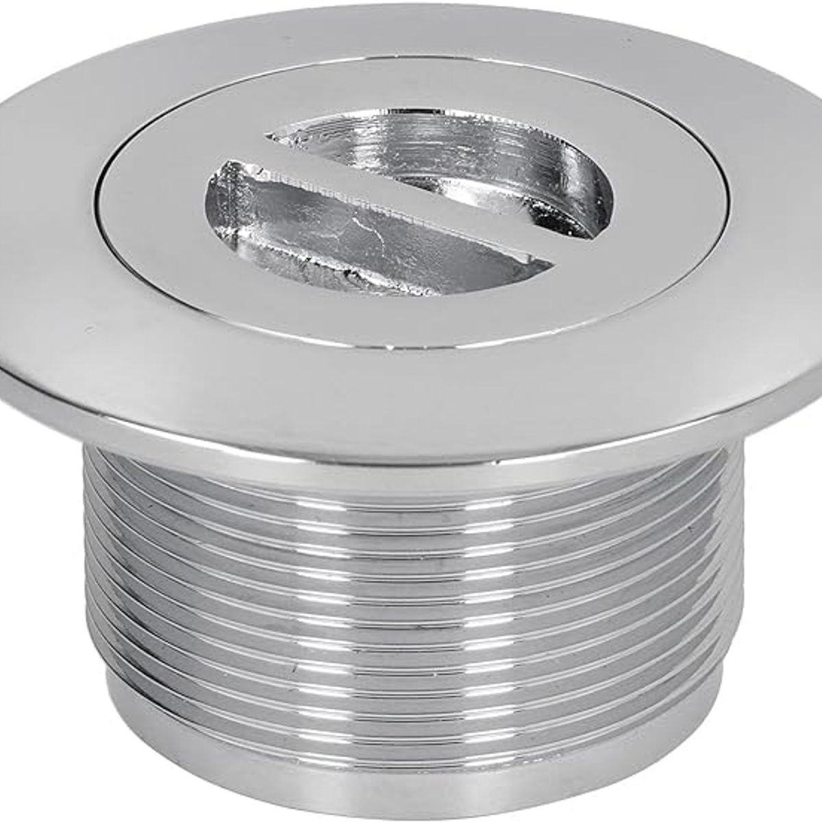 GENERICO - Boquilla completa de aspirado 2" en acero inoxidable Pool System