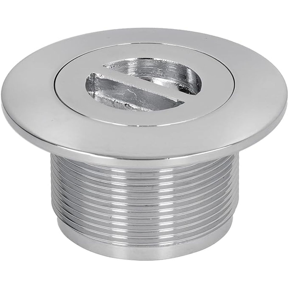 GENERICO - Boquilla completa de aspirado 2" en acero inoxidable Pool System