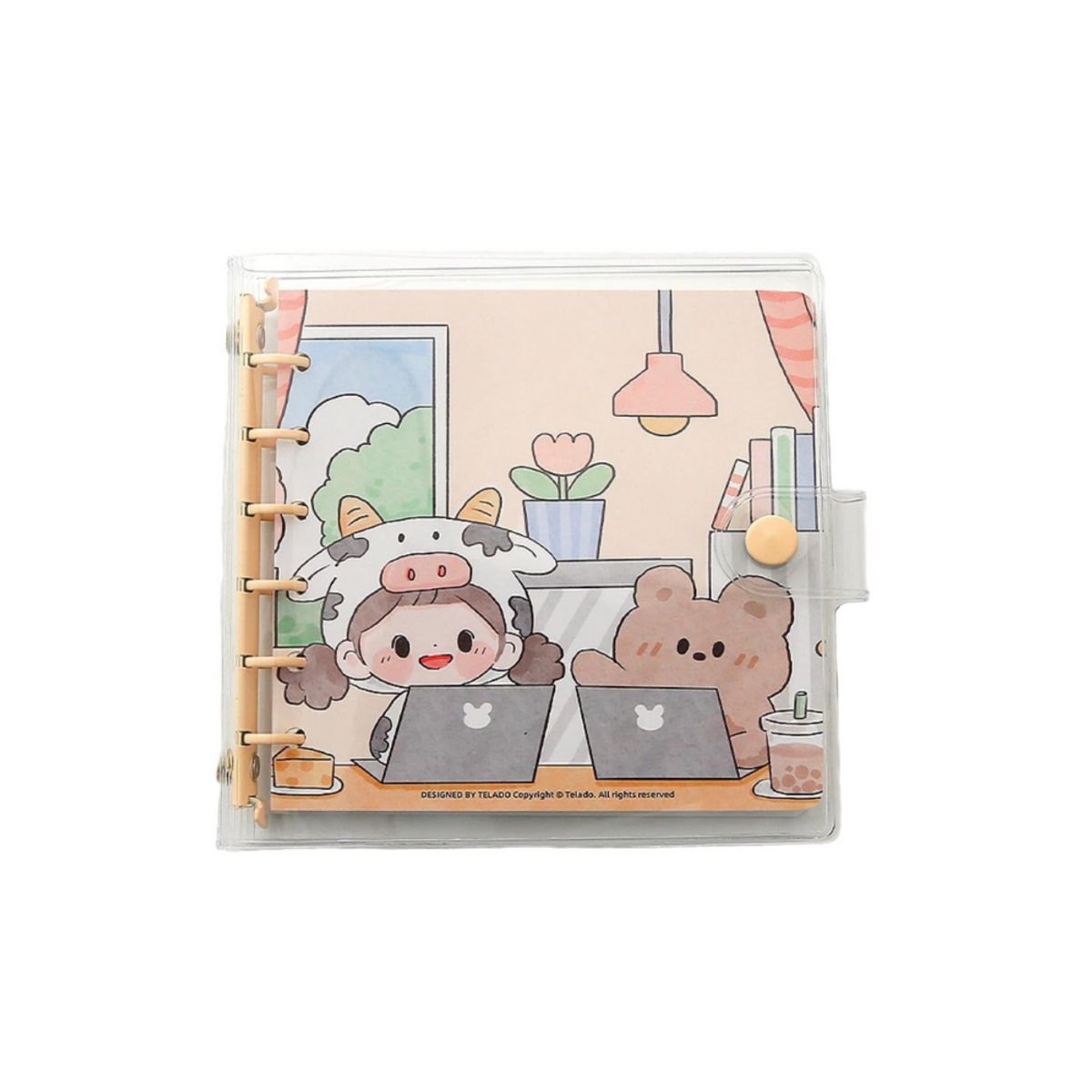 SINOCAMCO - LIBRETA KAWAII  COMPUTADORA OSITO