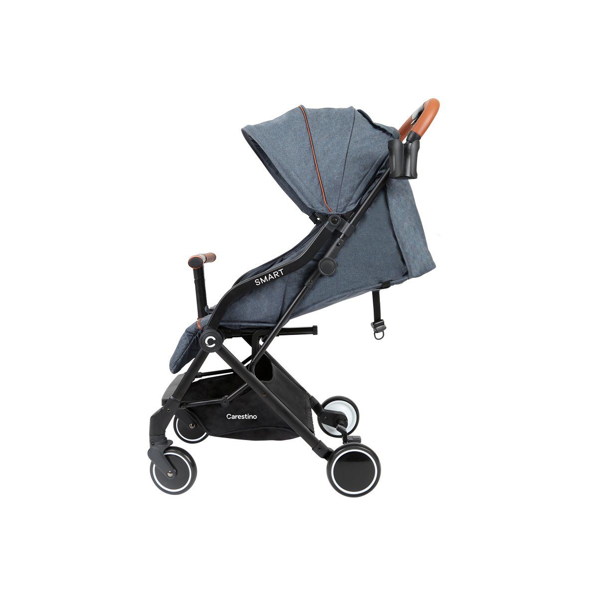 CARESTINO - Coche Carestino Smart Azul UltraCompacto