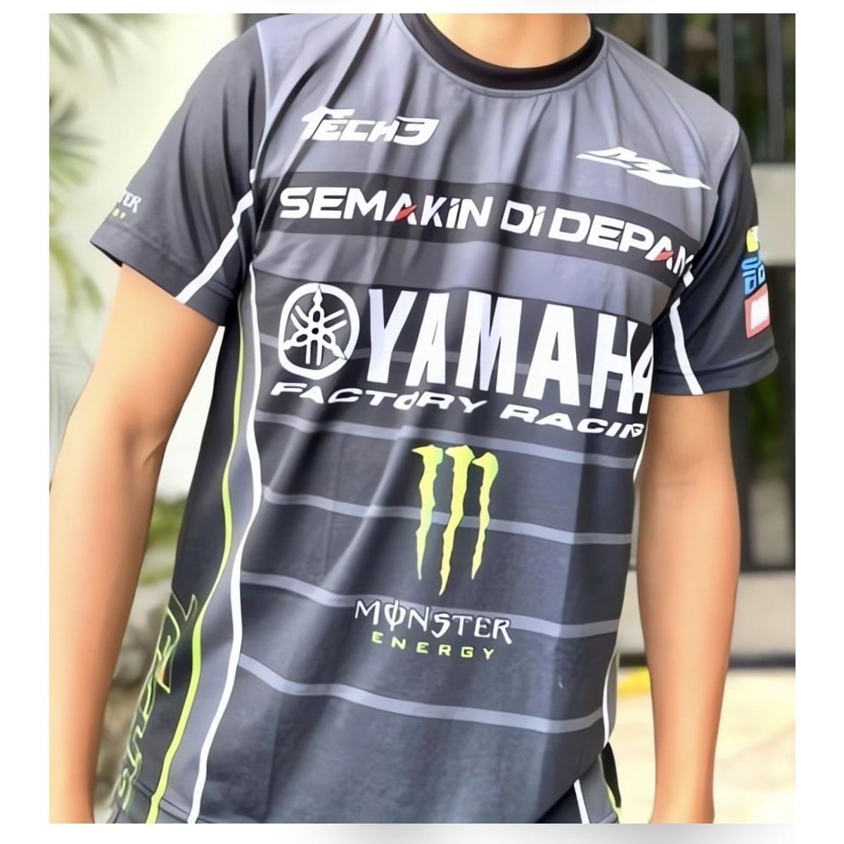 GENERICO - Polo Yamaha Tech3 MT03 R15 Michelin Camiseta MotoGP 46 R6 R1