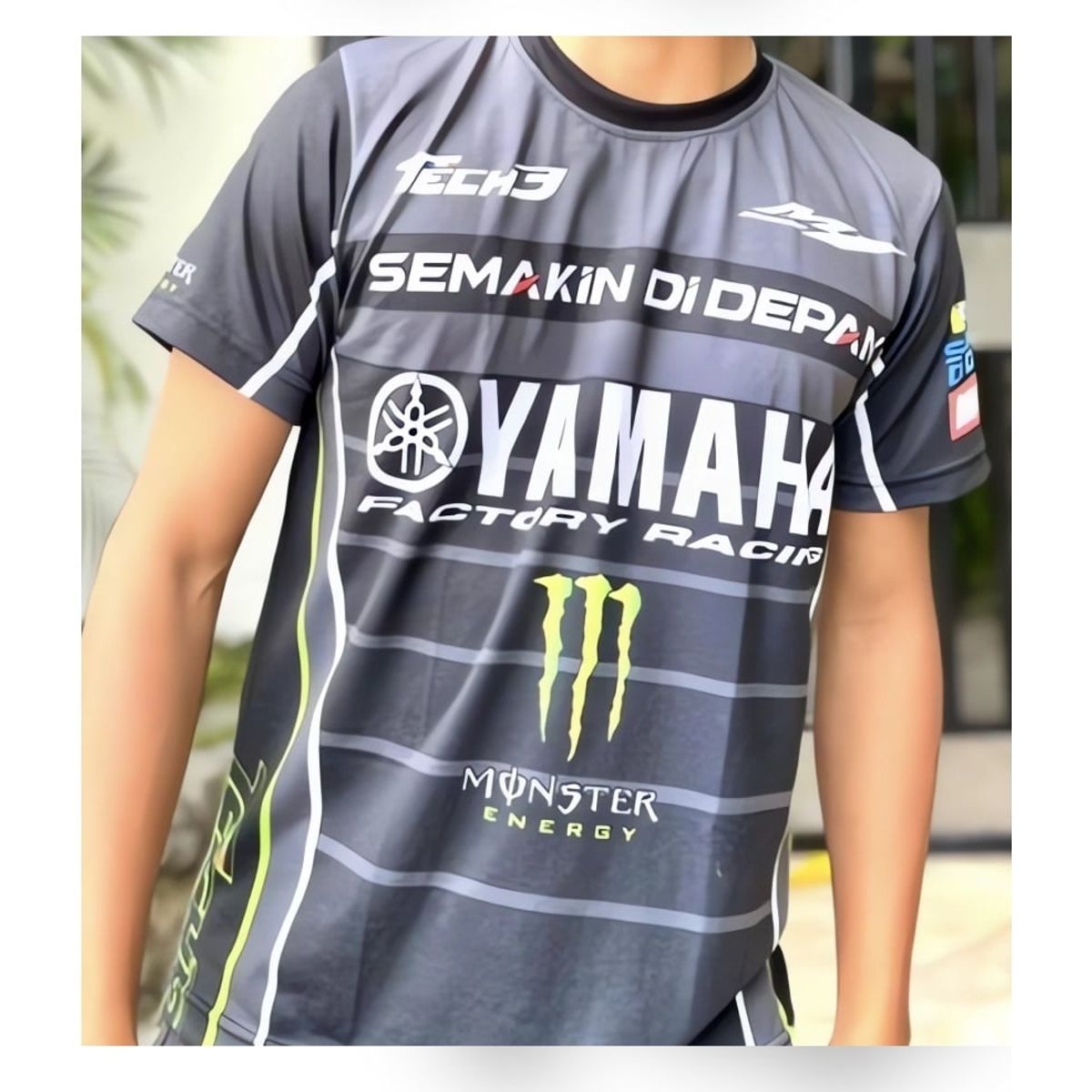 GENERICO - Polo Yamaha Tech3 MT03 R15 Michelin Camiseta MotoGP 46 R6 R1