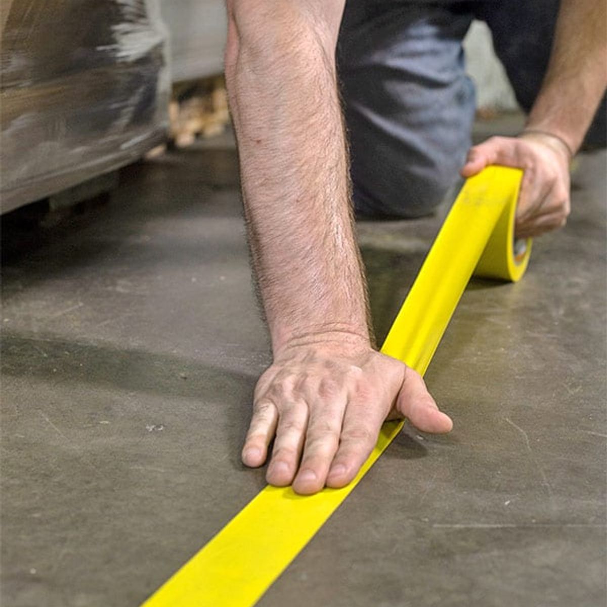 SHURTAPE - Cinta Señalización Delimitadora Blanco 2x36yd