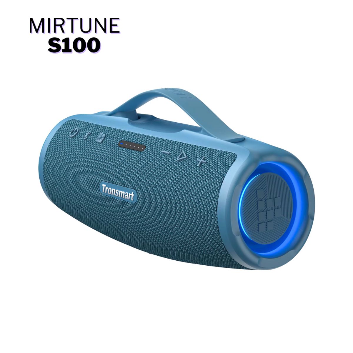 Tronsmart - Parlante Bluetooth Tronsmart Mirtune S100 con Power Bank Incorporado