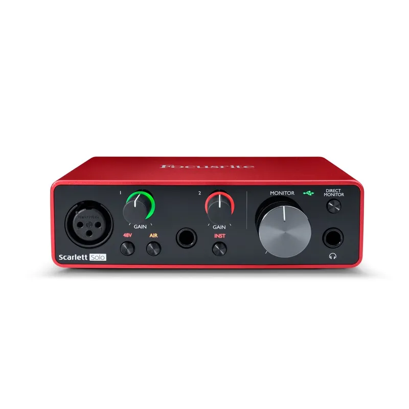 FOCUSRITE - Focusrite Scarlett Solo 3rd Gen
