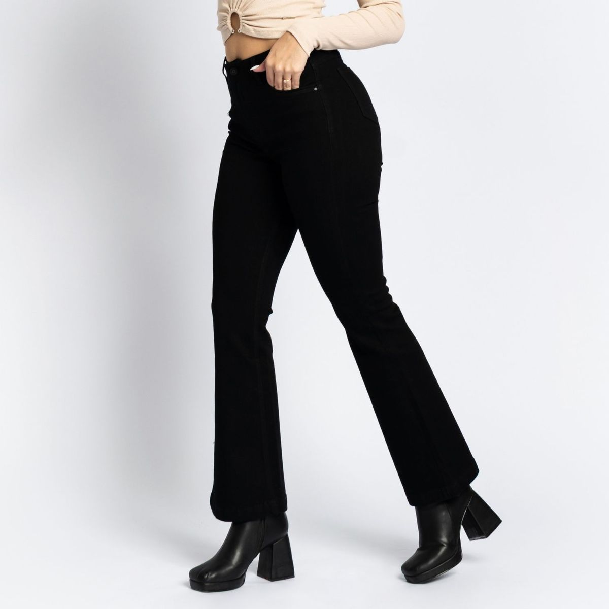 PARADA 111 - JEAN FLARE MUJER PARADA111 CRYSTAL