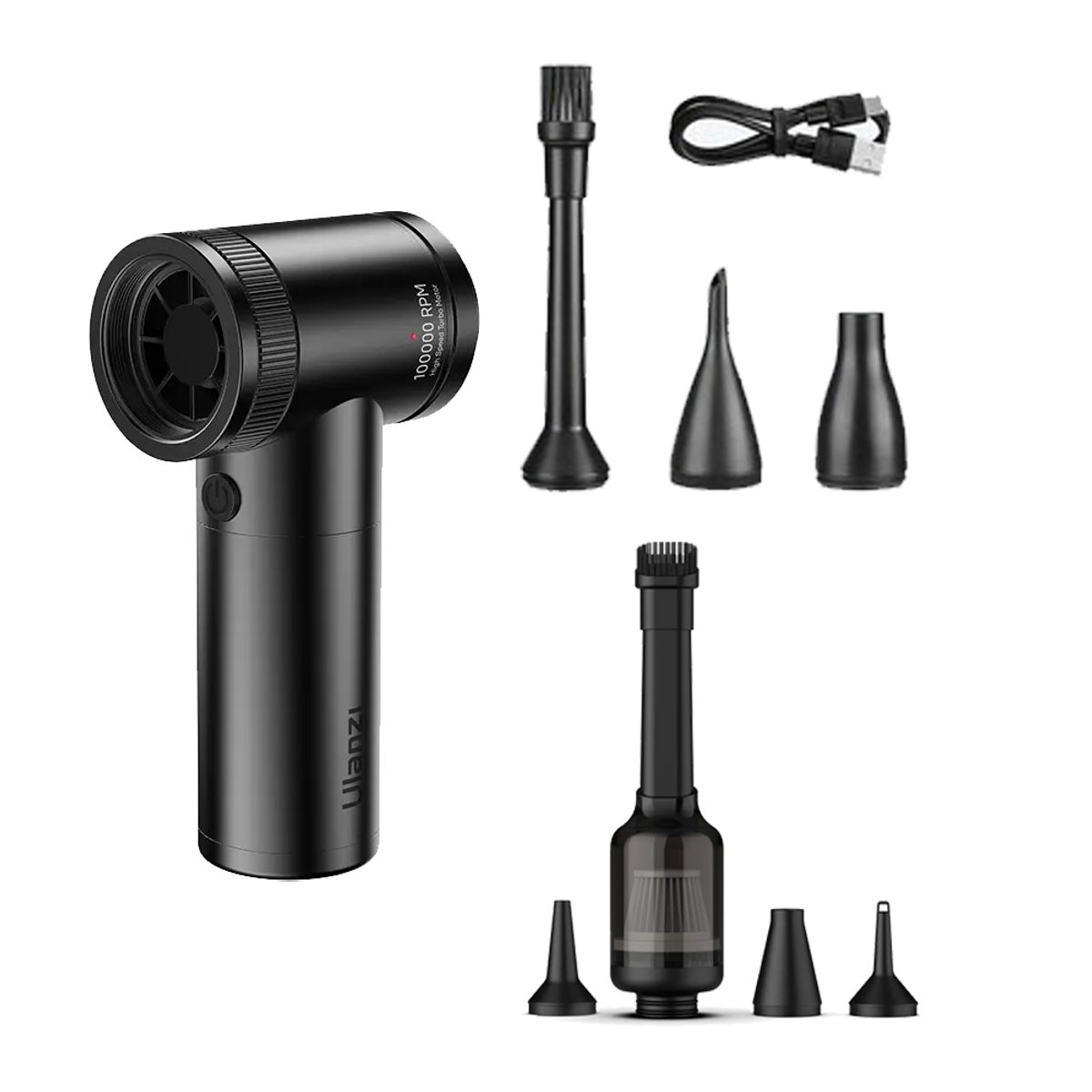 ULANZI - Aspiradora + Sopladora Ulanzi + Kit de Accesorios