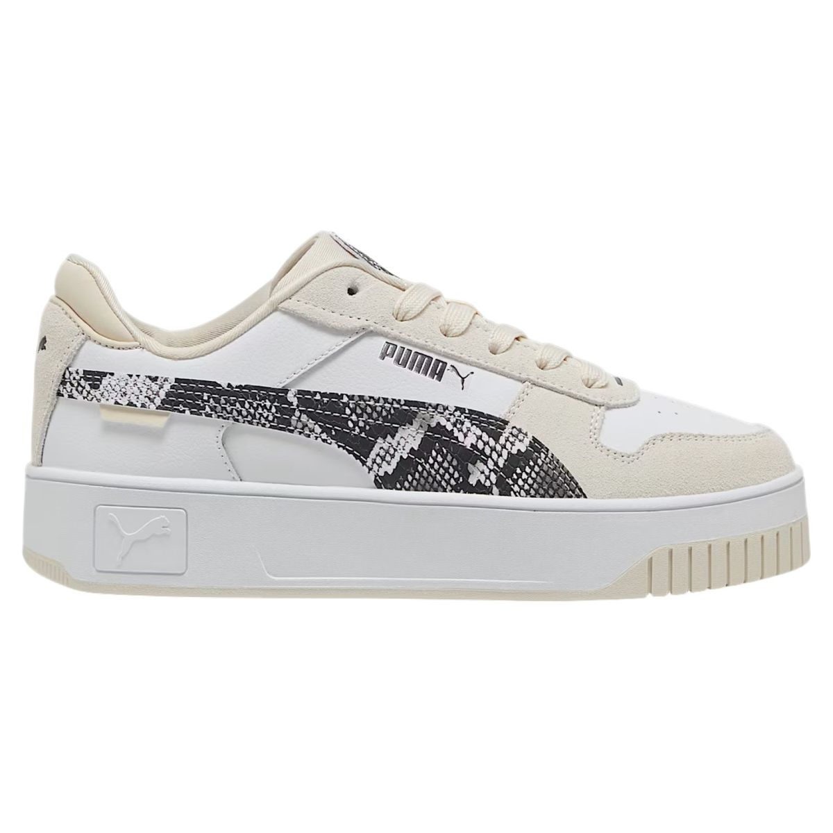 PUMA - Zapatilla Puma Carina Street Snake Chic 401611 01 Blanco para Mujer