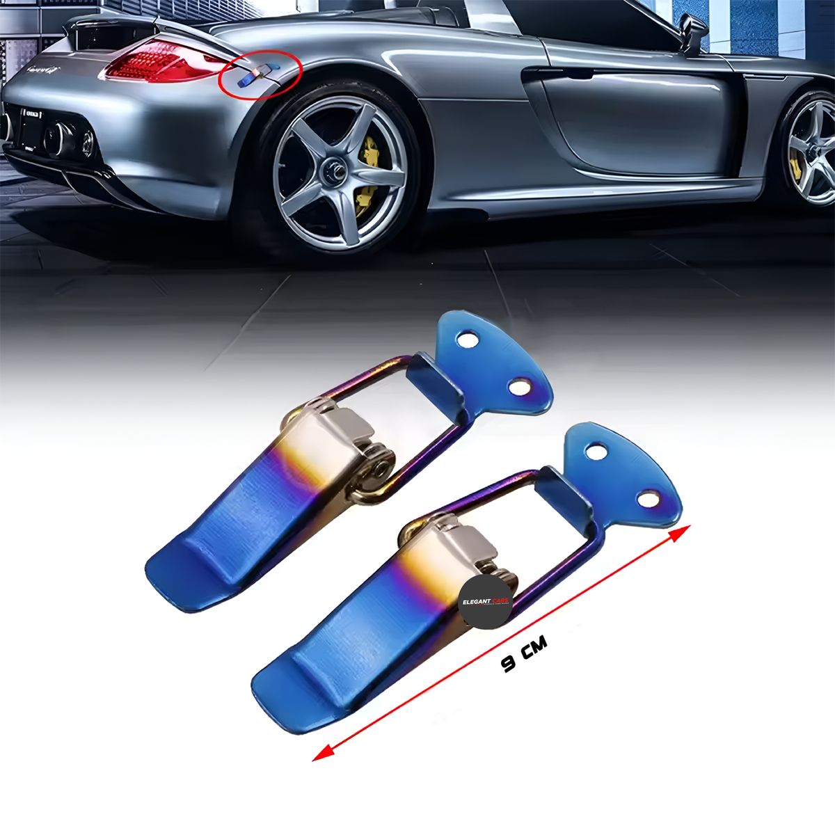 JACK - Seguro De Parachoques Deportivo 2pcs