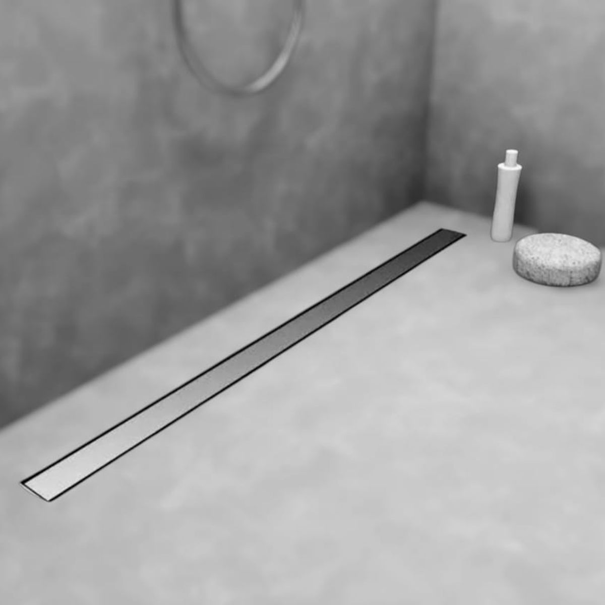 GENERICO - Sumidero Desagüe Lineal Reversible 8x40cm Acero Inoxidable SS304