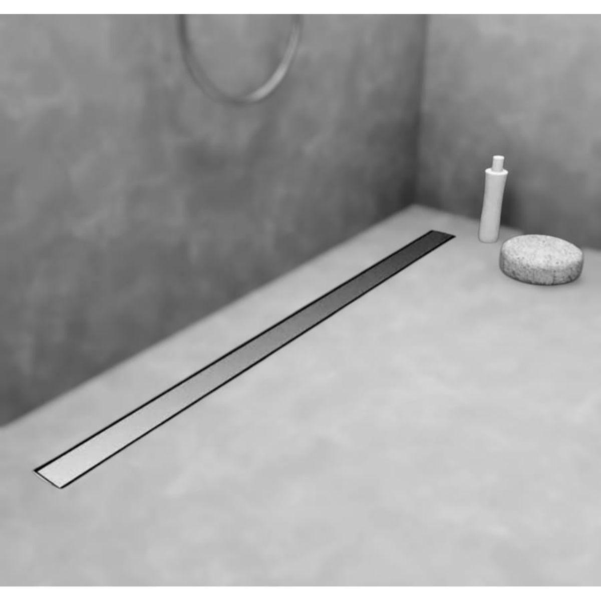 GENERICO - Sumidero Desagüe Lineal Reversible 8x40cm Acero Inoxidable SS304