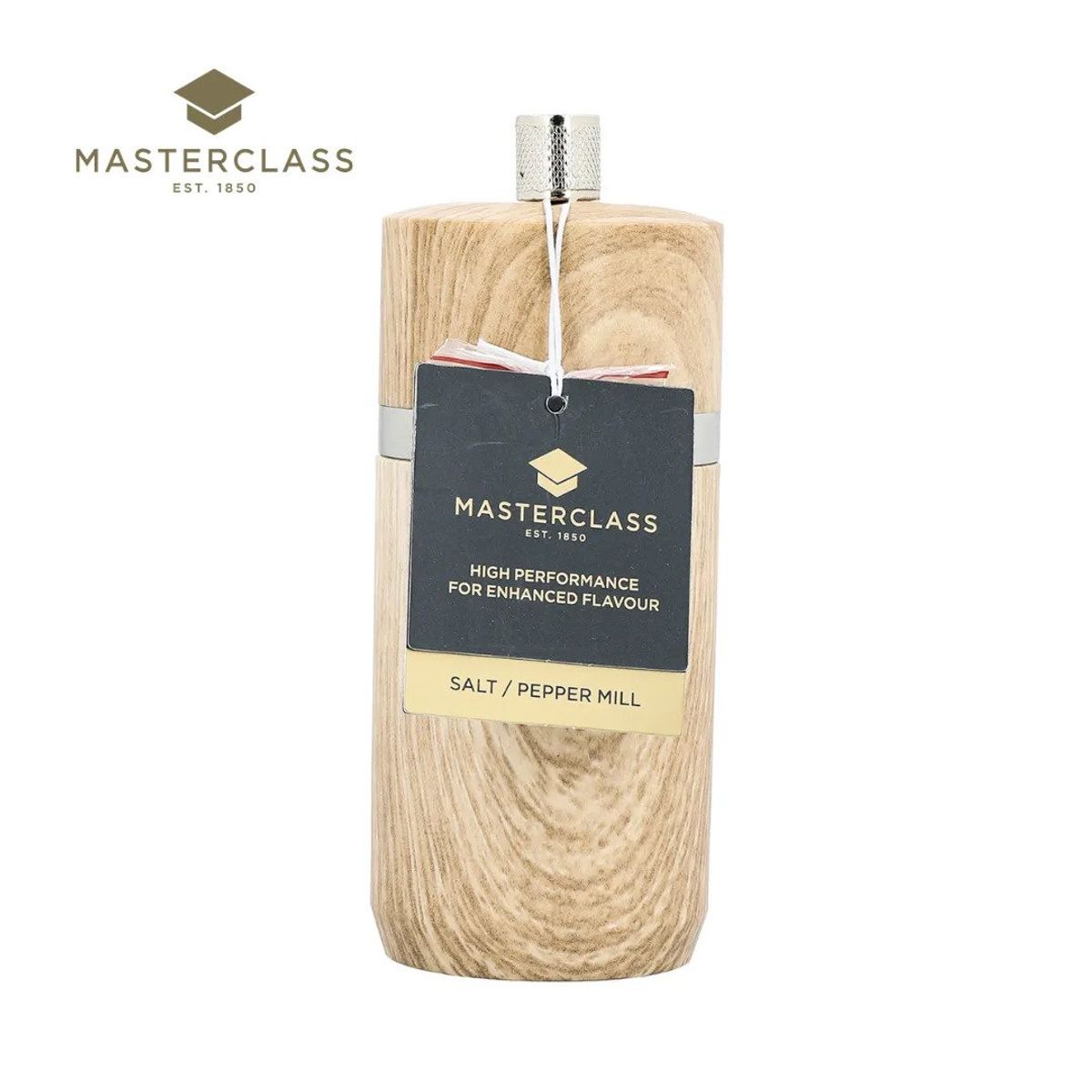 MASTERCLASS - Molinillo de sal-pimienta 12cm Beech MasterClass