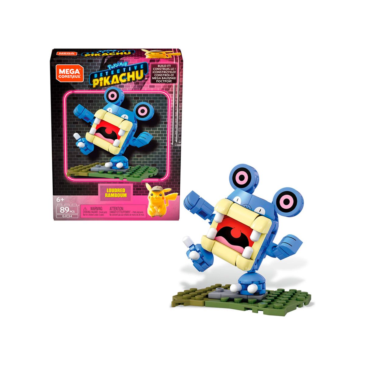 POKEMON - Pokemon Mega Construx Detective Pikachu Loudred