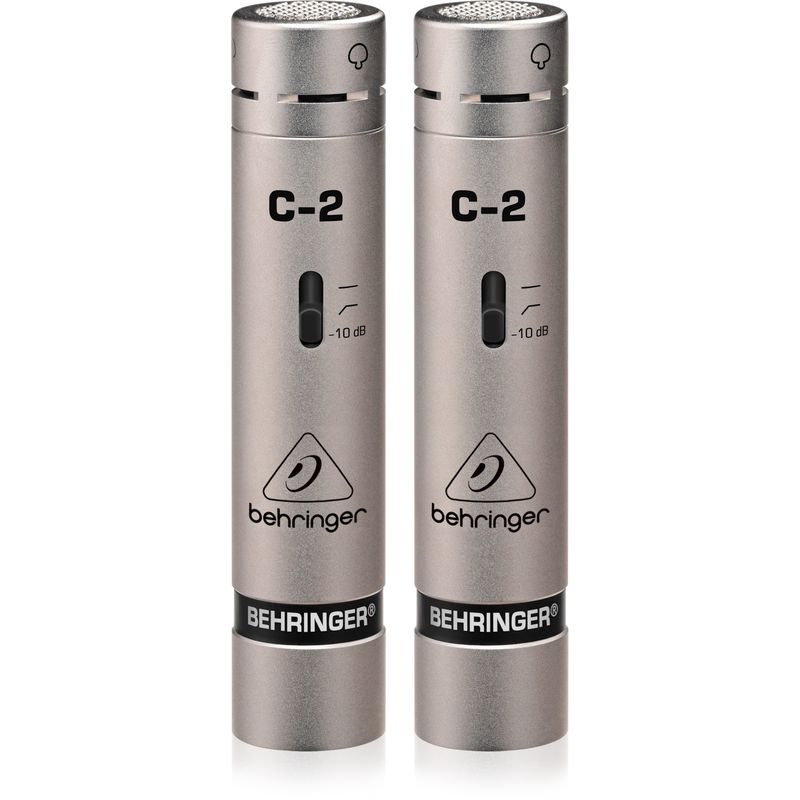 BEHRINGER - Set C-2 Micrófonos de Condensador Behringer