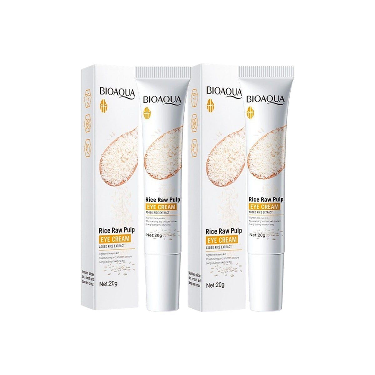 BIOAQUA - Crema de Ojos de Arroz 20g - Bioaqua 2 und