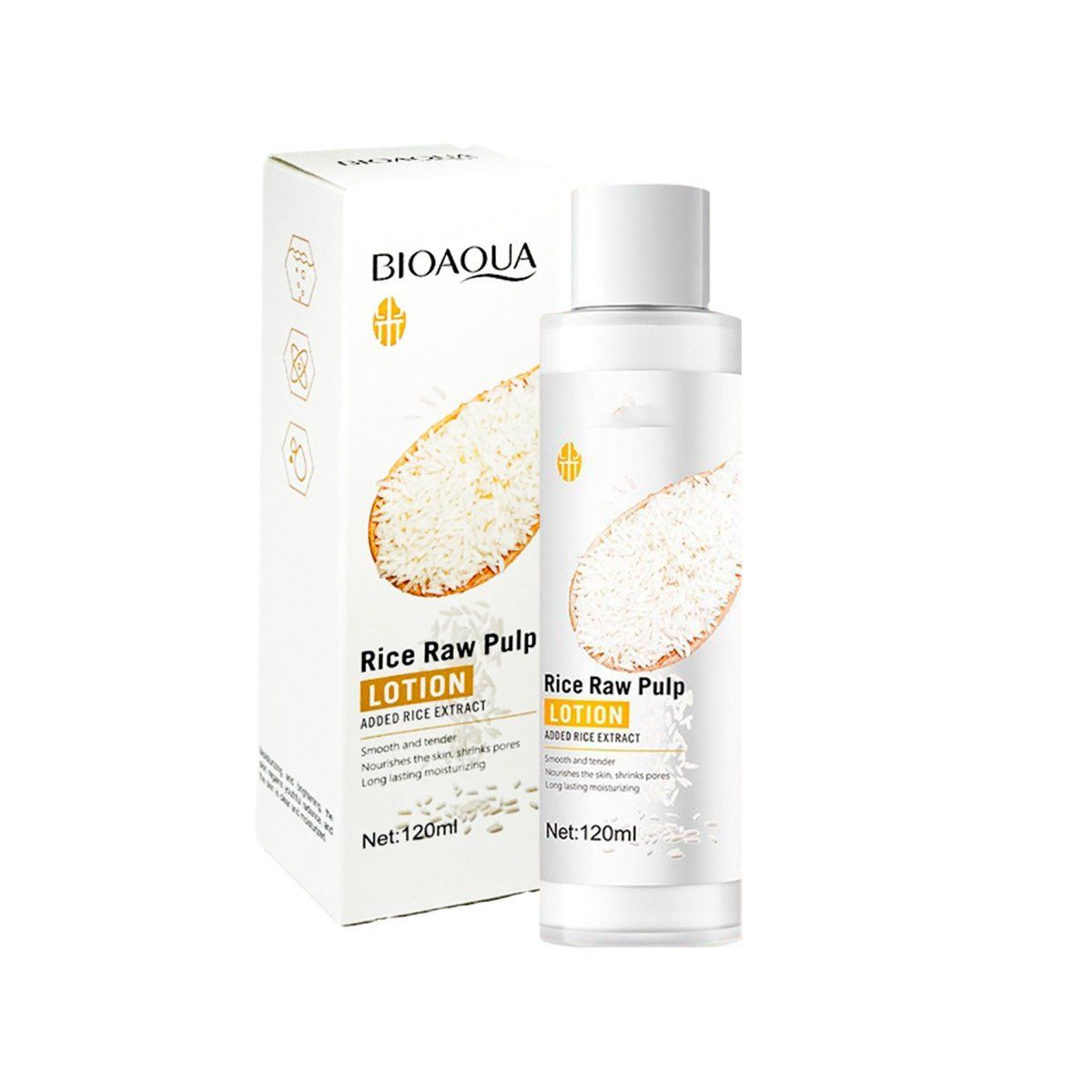 BIOAQUA - Loción Facial de Arroz 120ml - Bioaqua 1 und
