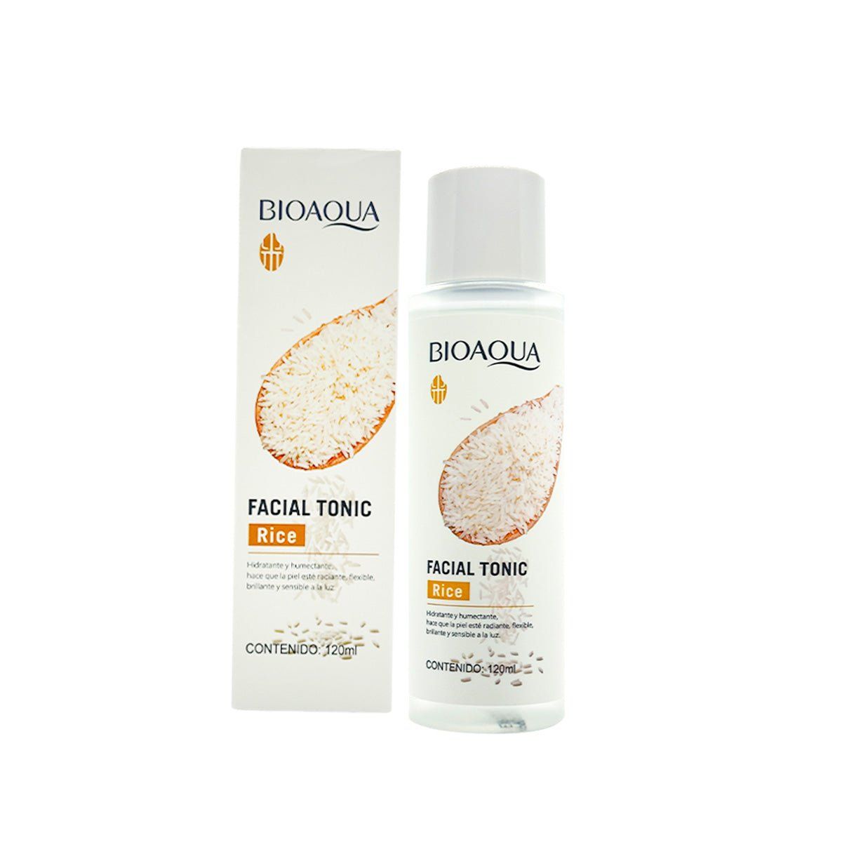 BIOAQUA - Loción Tónica de Arroz 120ml - Bioaqua 1 und