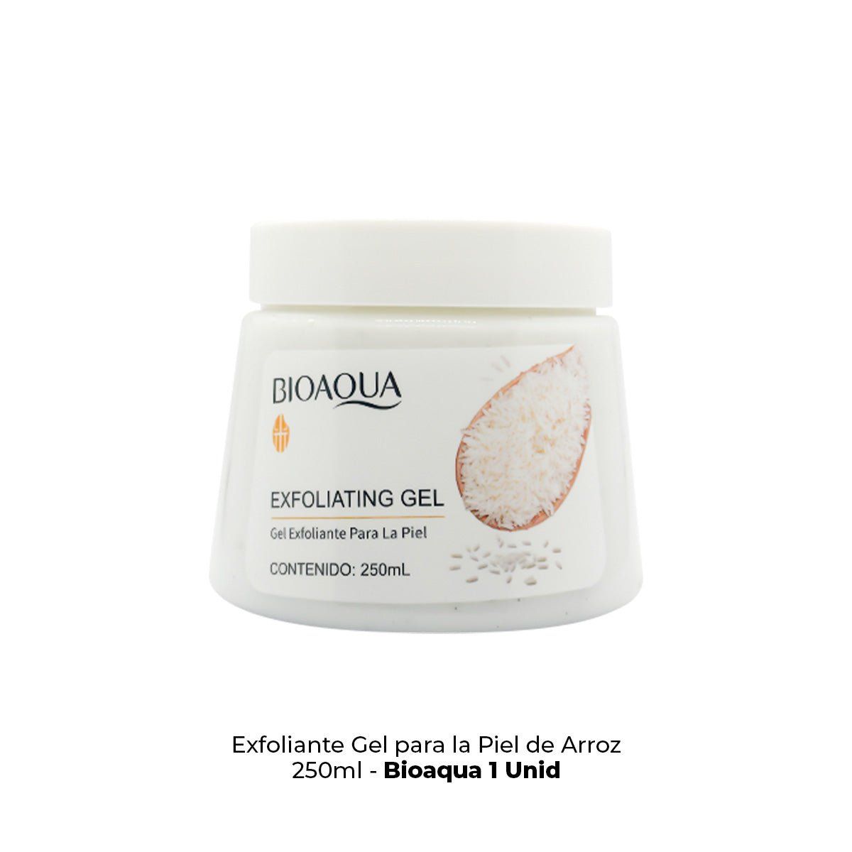 BIOAQUA - Exfoliante Gel para Piel de Arroz 250ml - Bioaqua 1 und