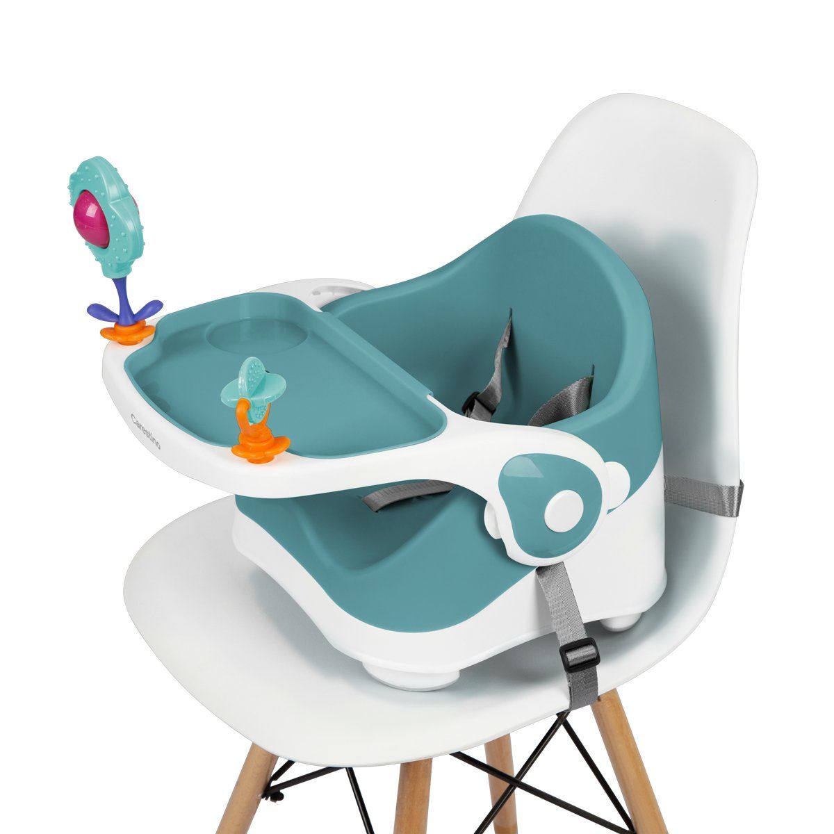 CARESTINO - Silla de comer Booster Petroleo