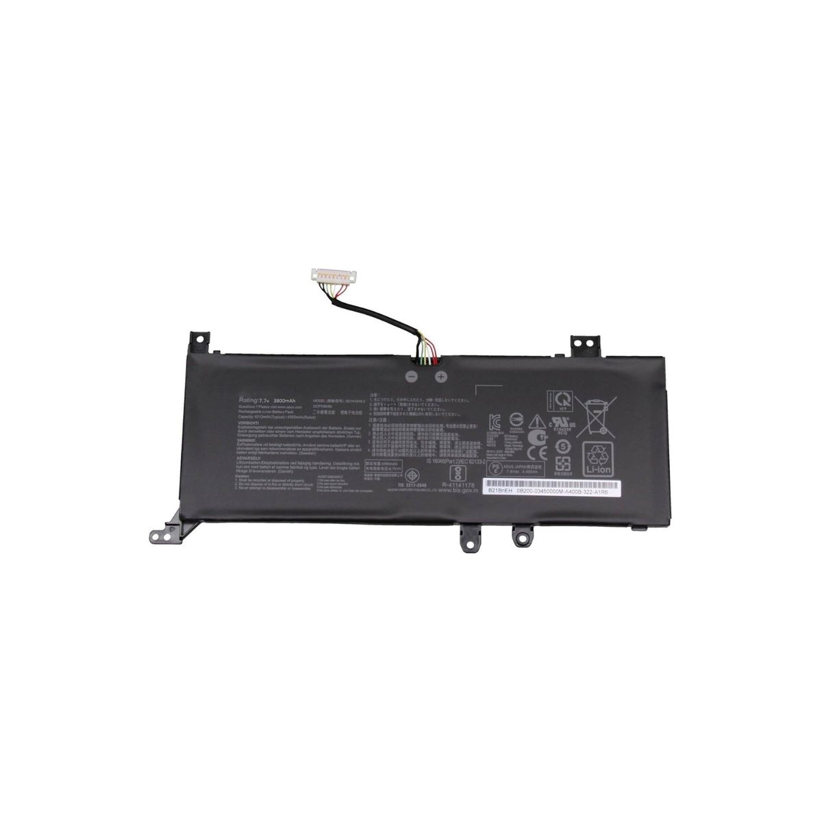 OEM - Batería para Laptop ASUS (TIPO B) B21N1818- 2  VivoBook 14 A412. A412D
