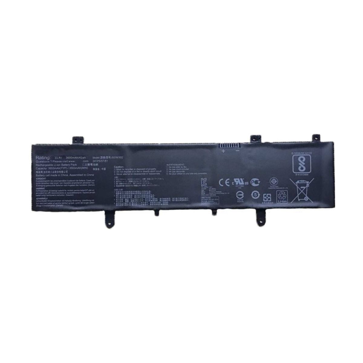 OEM - Batería para Laptop Asus "B31N1631" X505ZA. X505BA. X505BP.  F505ZA