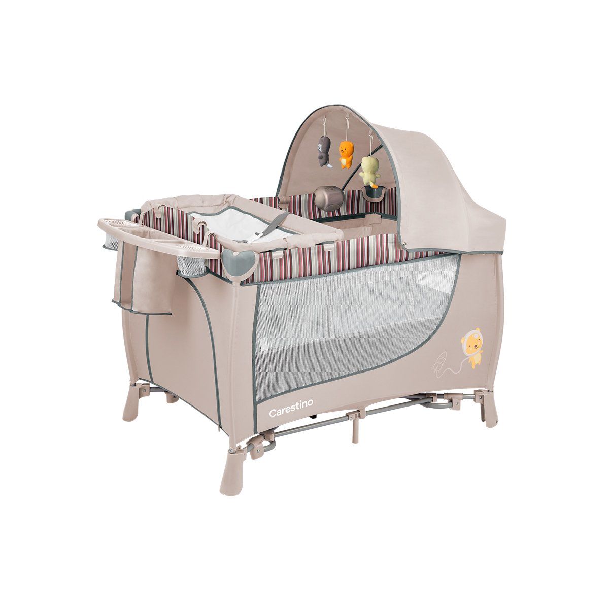 CARESTINO - Cuna Corral Marsella Rayada