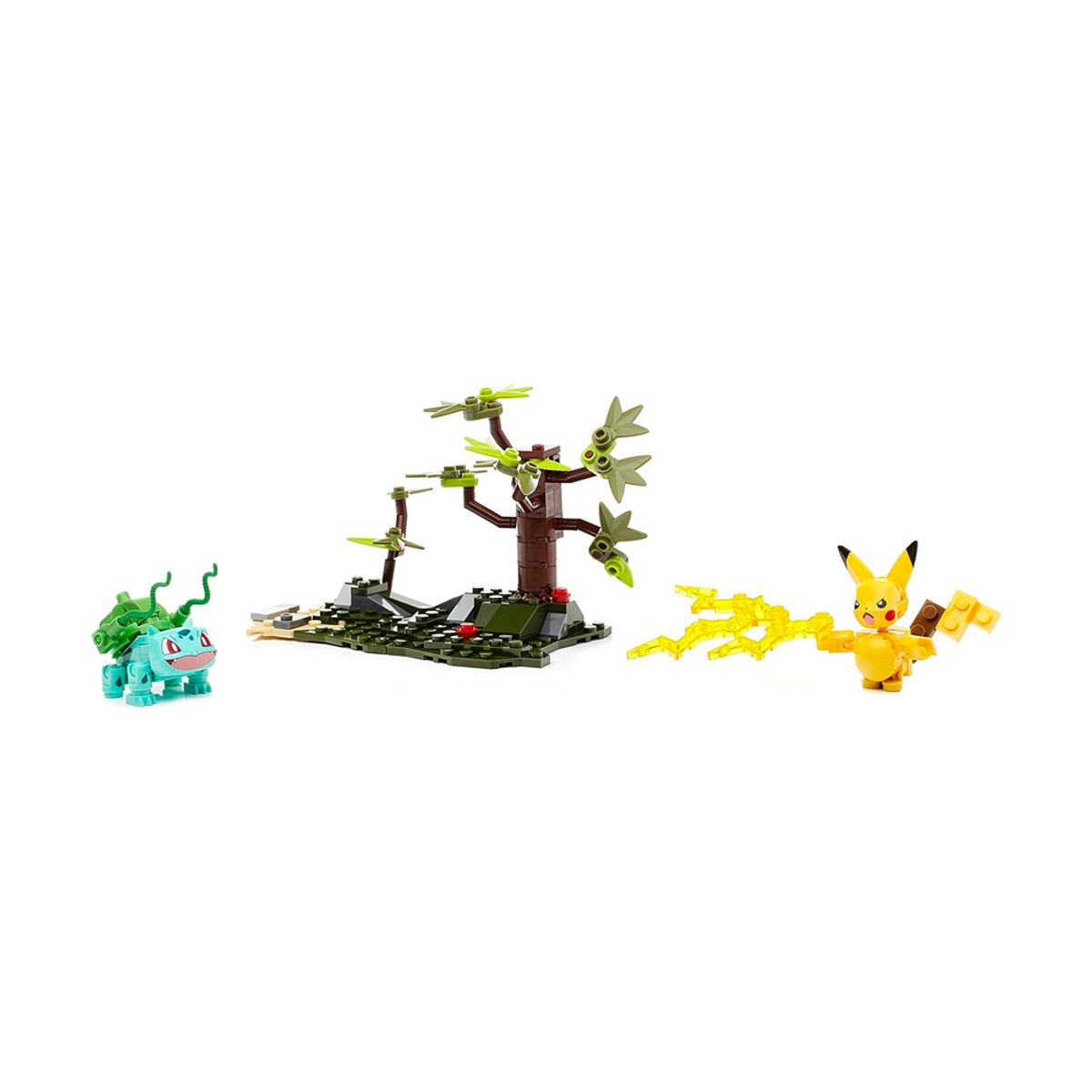 POKEMON - Mega Contrux Pikachu vs Bulbasaur 140 Piezas