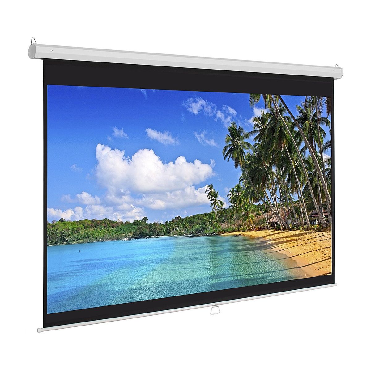 NEO DIGITAL - Pantalla ecran manual fibra de vidrio 84 pulgadas 1.71X1.28m