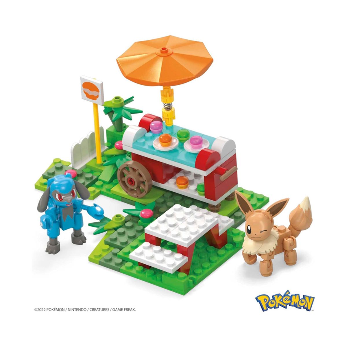 POKEMON - Pokemon Mega Picnic Eevee Riolu 163 Piezas