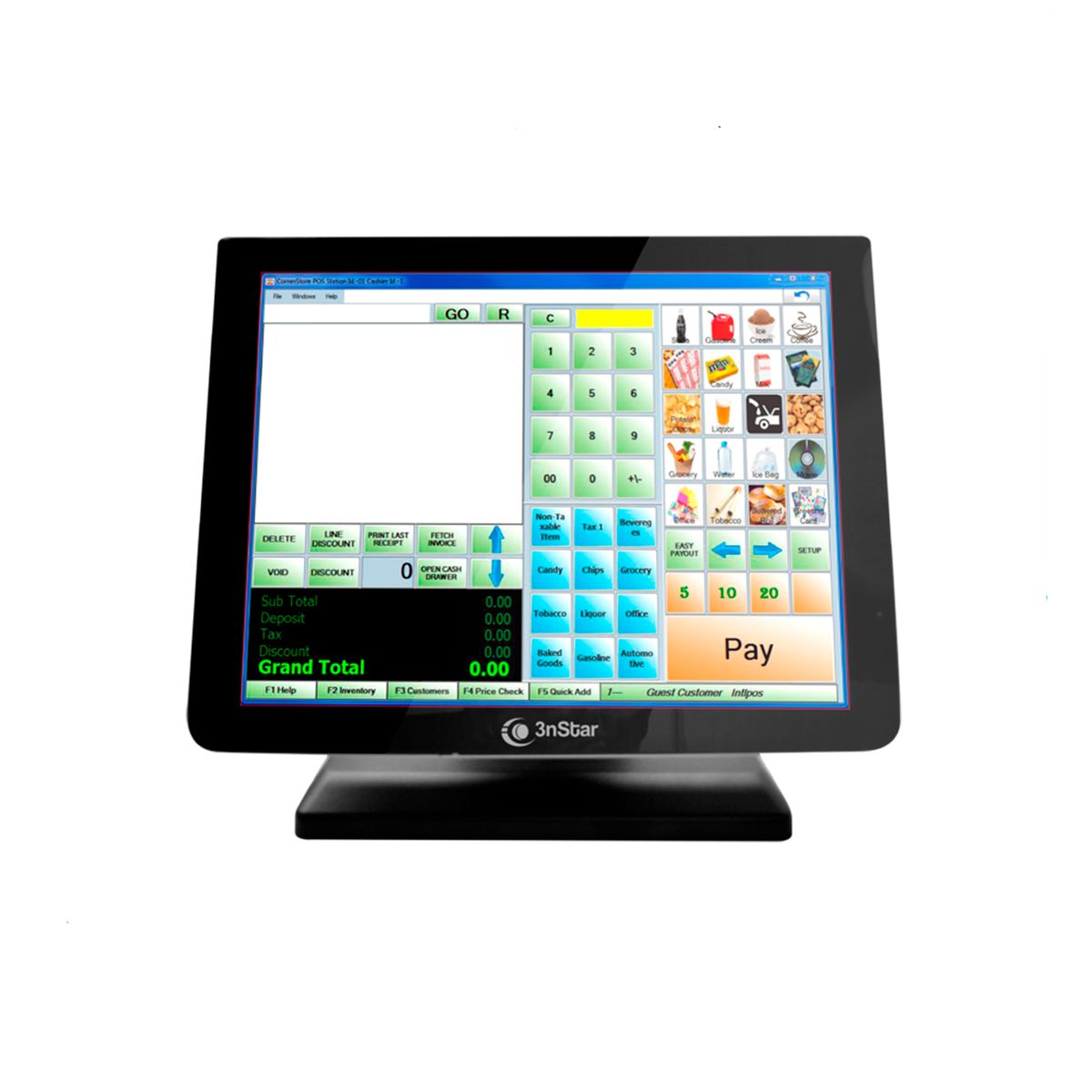 3NSTAR - MONITOR DE PANTALLA TÁCTIL LCD - 15 PN TCM010VH
