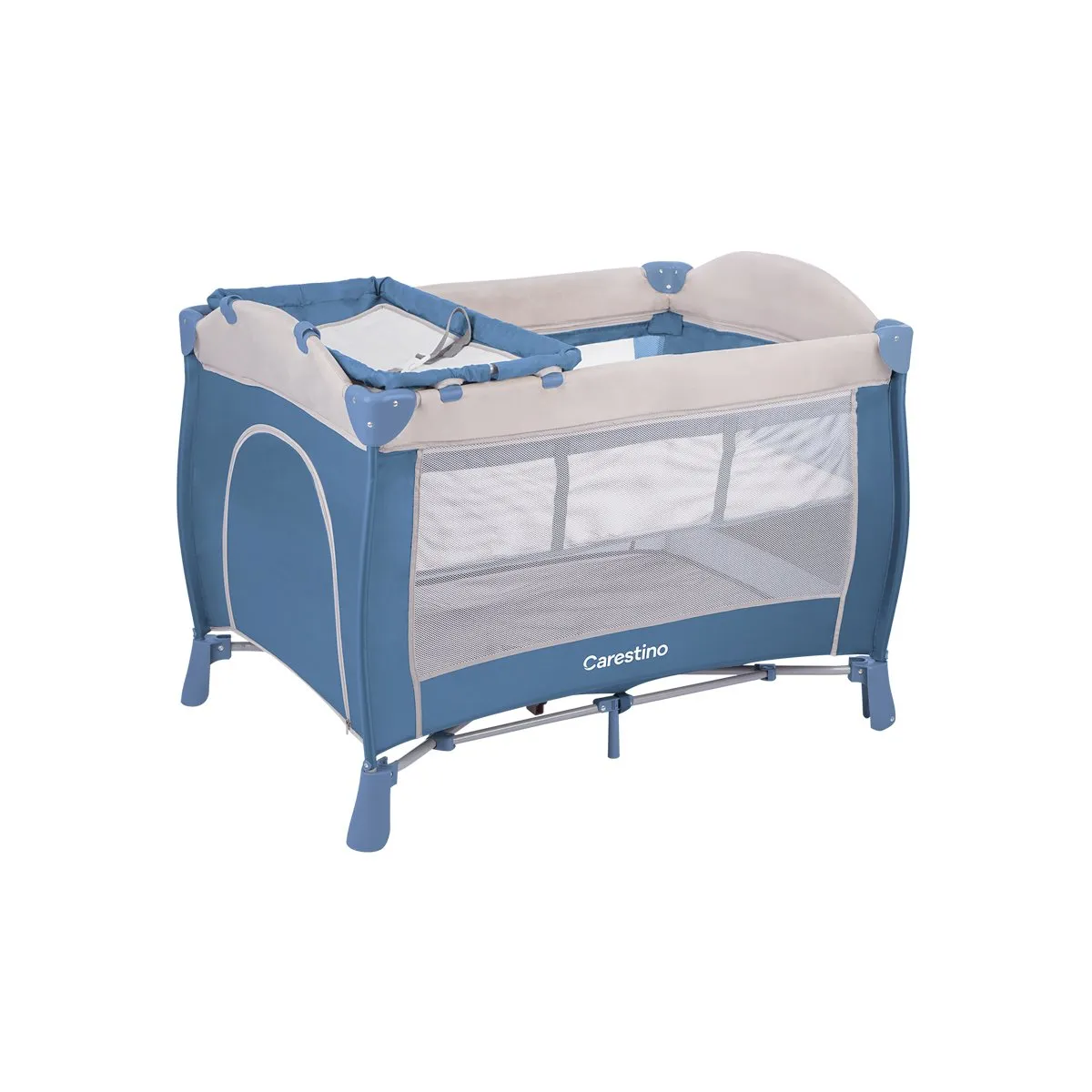 CARESTINO - Cuna Corral Viena Azul Marino