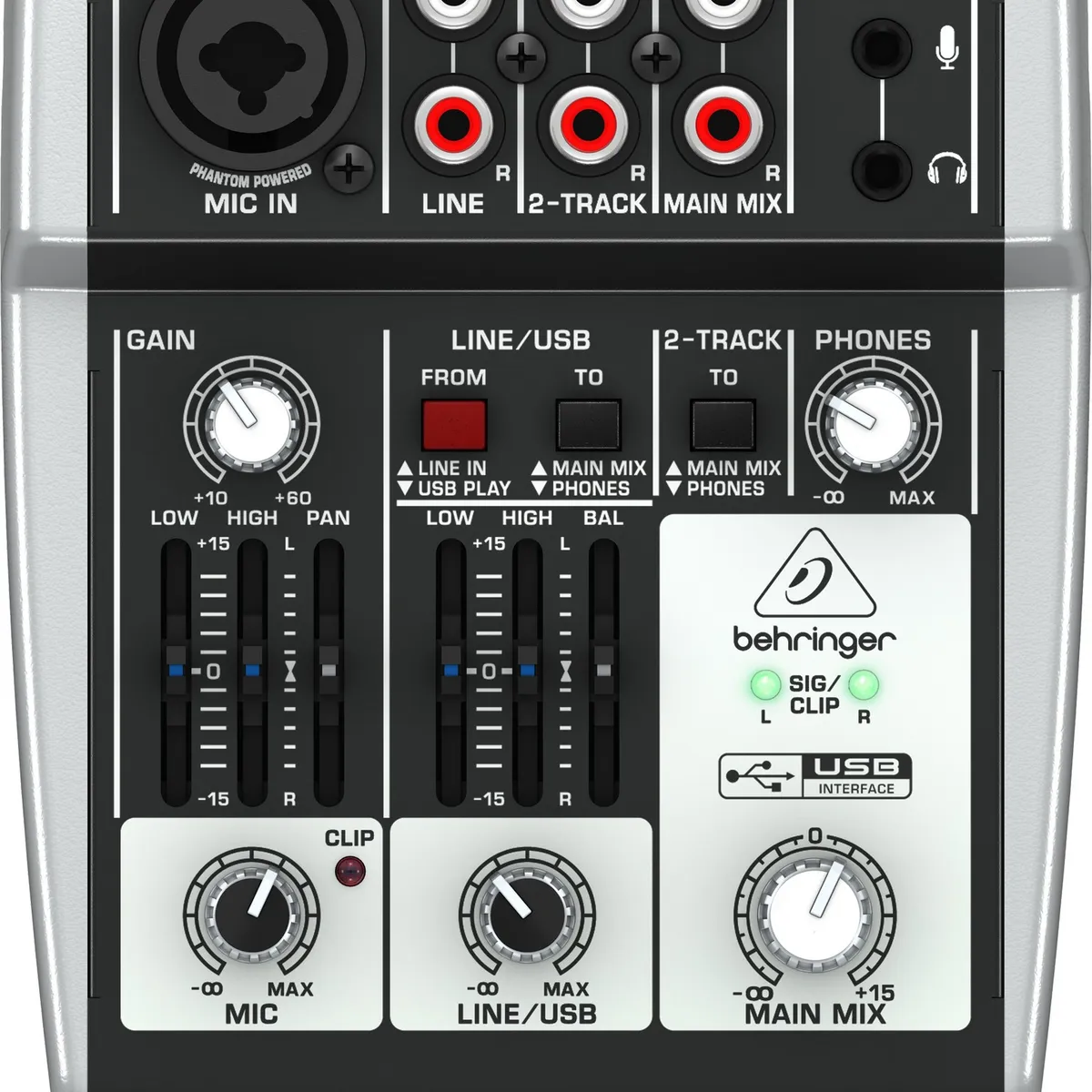 BEHRINGER - Behringer Xenyx 302USB Interfaz Mixer