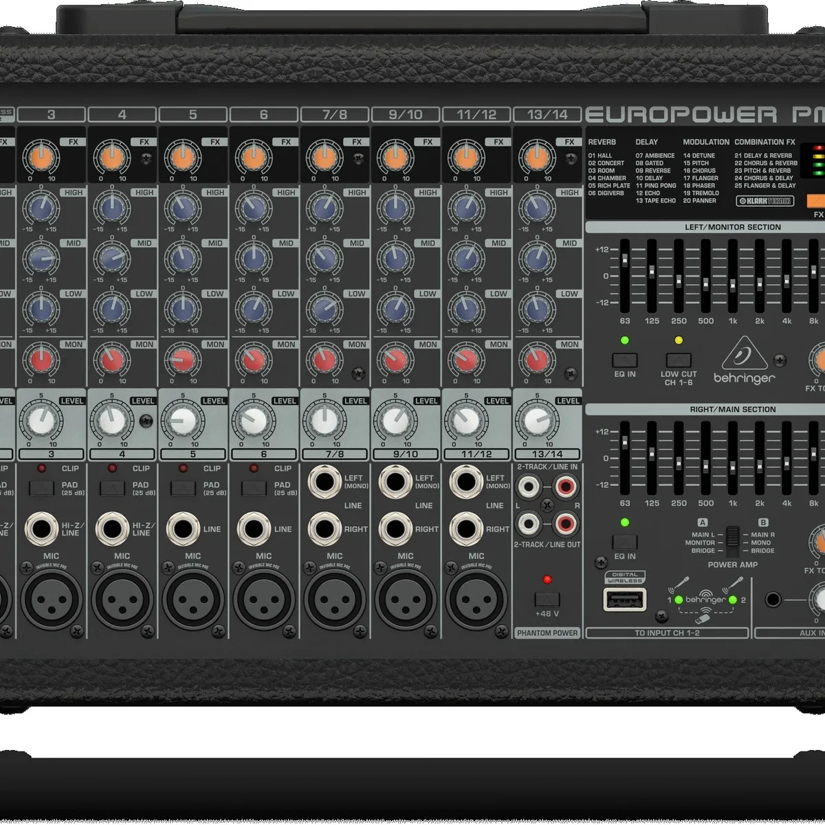 BEHRINGER - Behringer PMP 2000D Mezclador de potencia