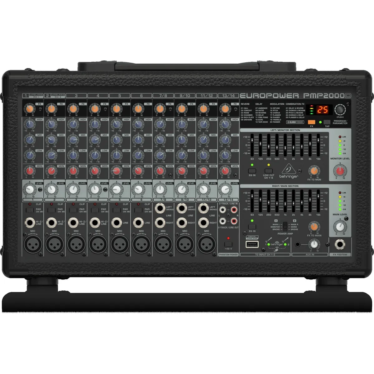 BEHRINGER - Behringer PMP 2000D Mezclador de potencia