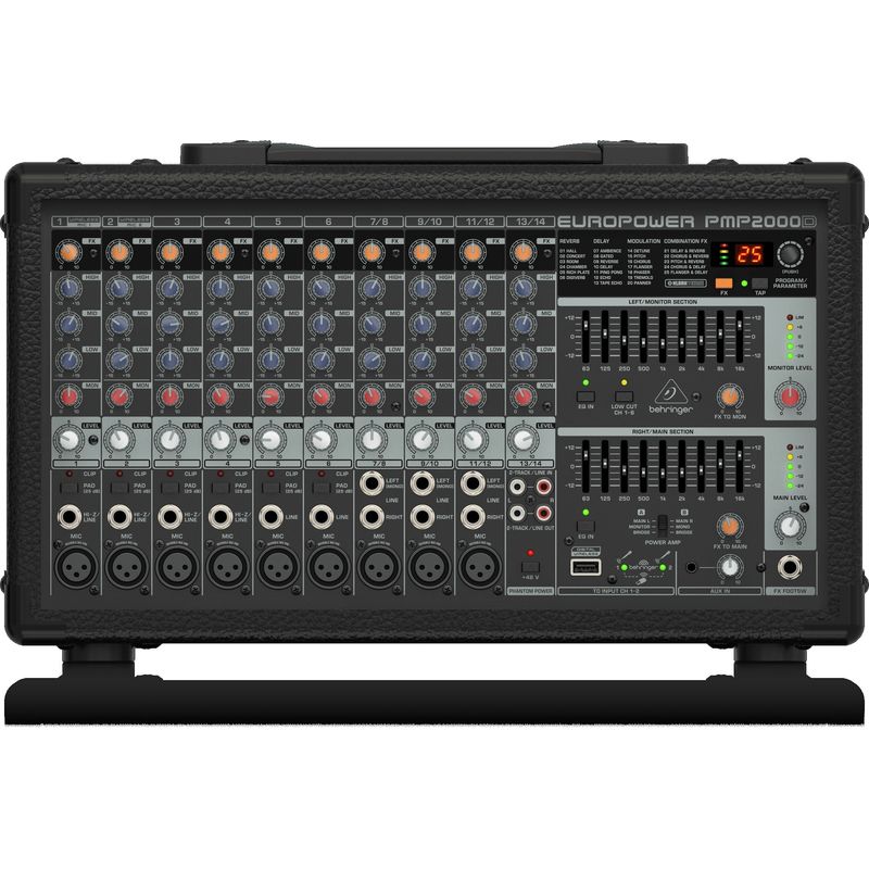 BEHRINGER - Behringer PMP 2000D Mezclador de potencia