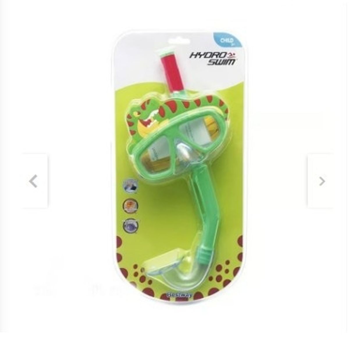 BESTWAY - Snorkel Dinosaurio para Niños BESTWAY Verde VERANO