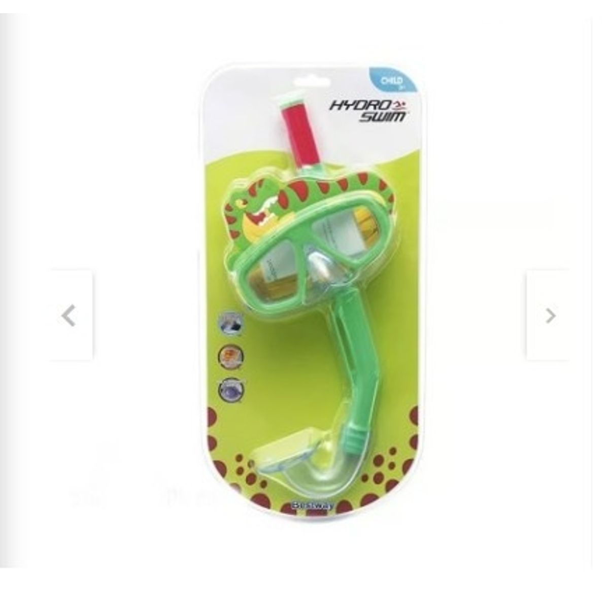 BESTWAY - Snorkel Dinosaurio para Niños BESTWAY Verde VERANO