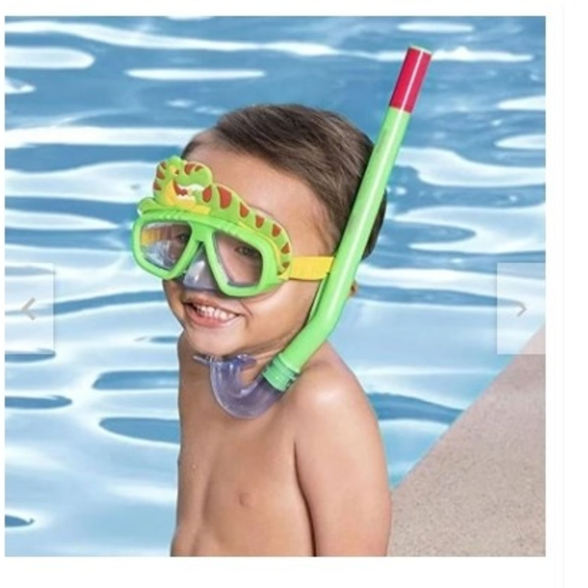 BESTWAY - Snorkel Dinosaurio para Niños BESTWAY Verde VERANO