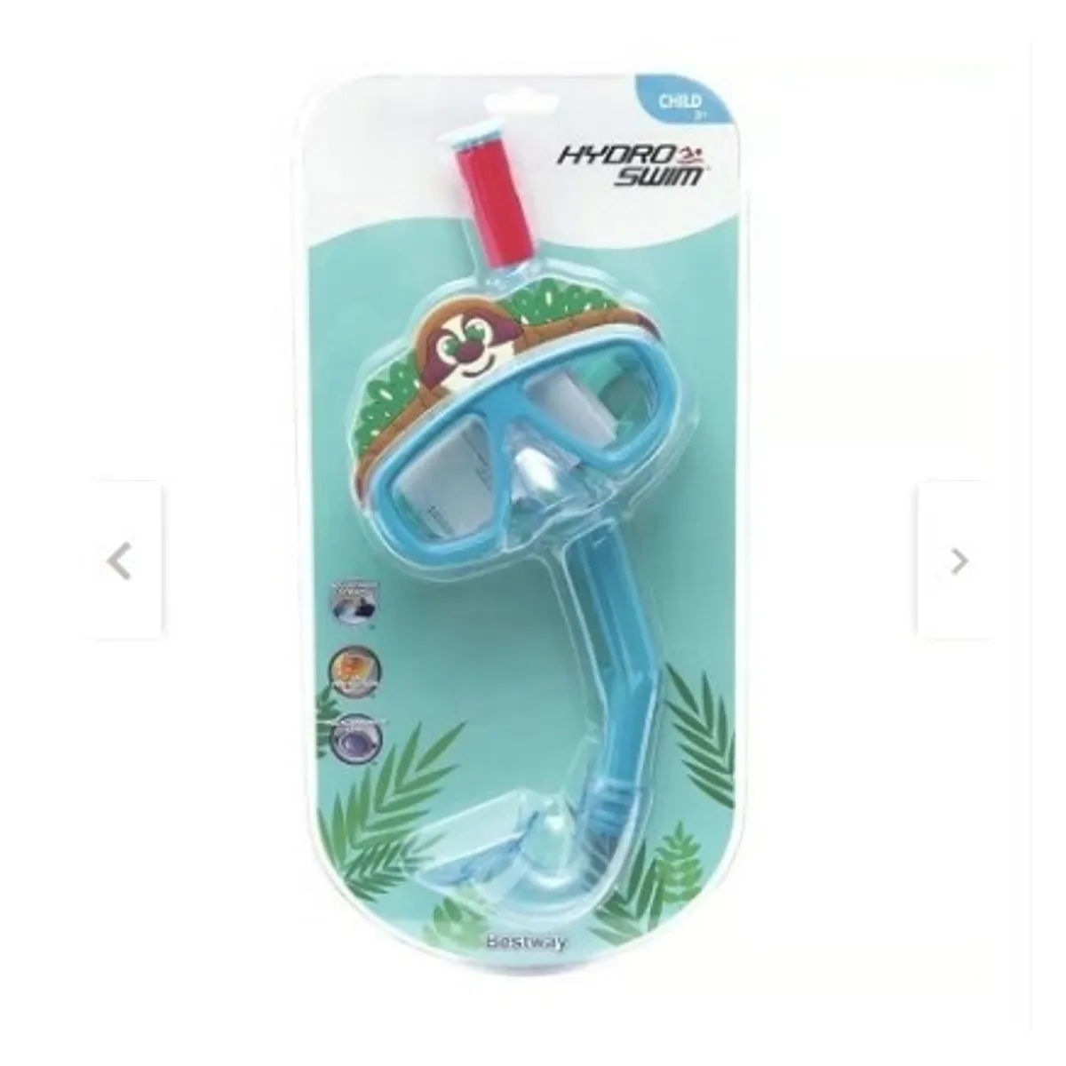 BESTWAY - Snorkel Oso Perezoso para Niños BESTWAY Celeste Verano